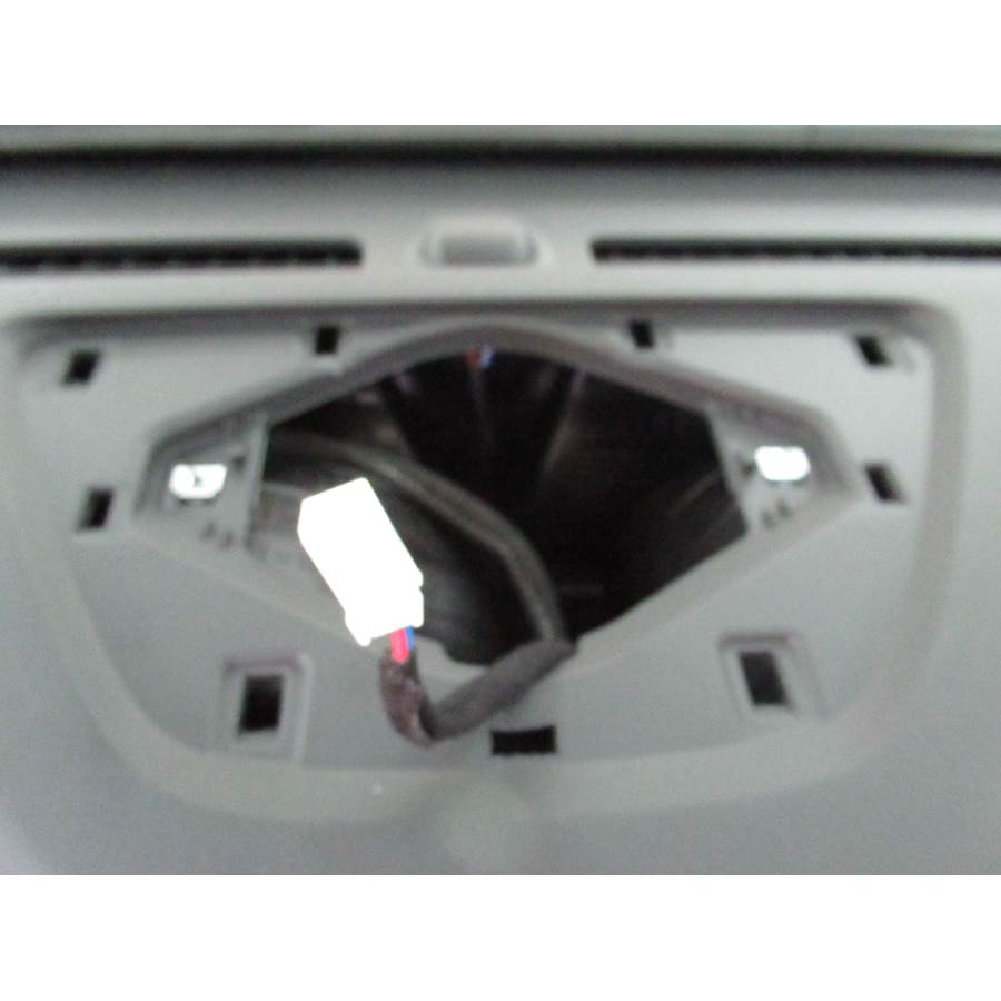 2019 Hyundai Kona Center dash speaker removed