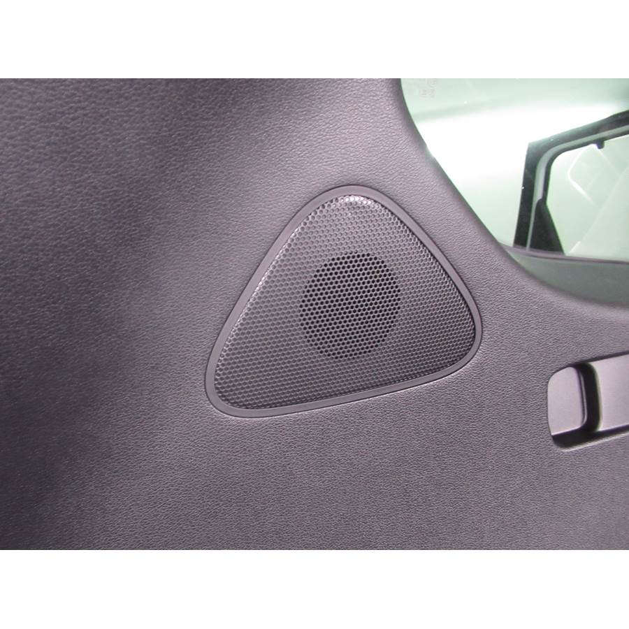 2023 Hyundai Santa Fe Rear pillar speaker location