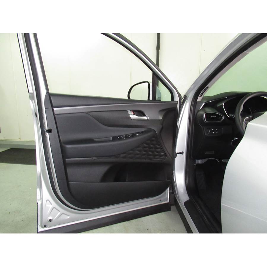 2019 Hyundai Santa Fe Front door speaker location