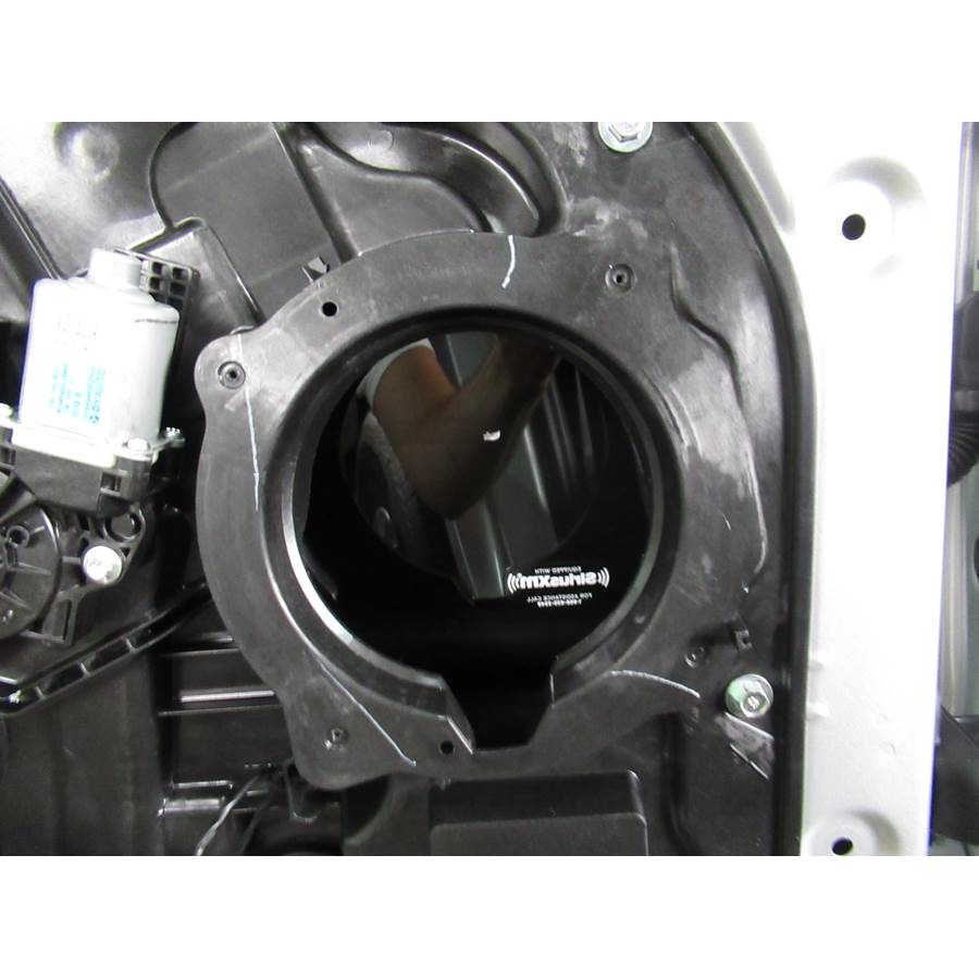 2019 Hyundai Santa Fe Rear door speaker removed