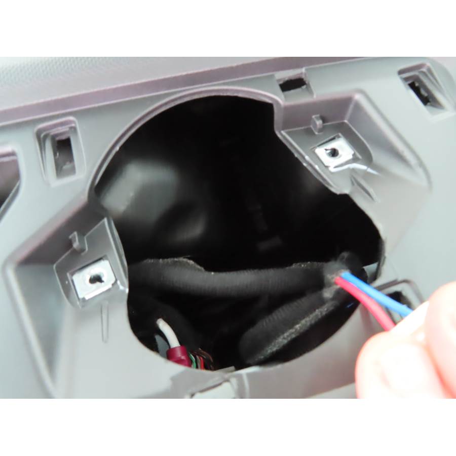 2020 Hyundai Veloster Center dash speaker removed