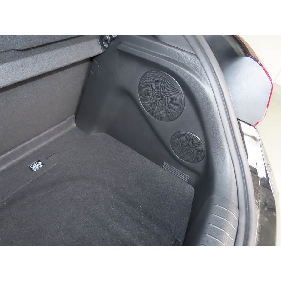 2020 Hyundai Veloster Far-rear side speaker location