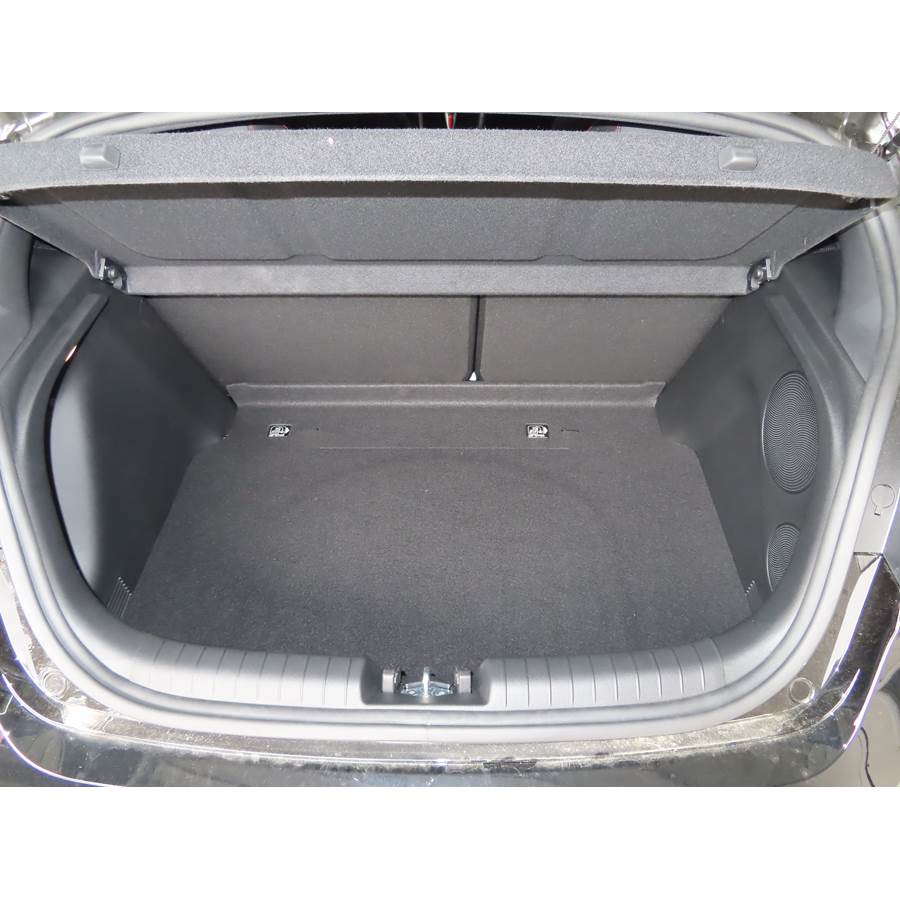 2019 Hyundai Veloster Cargo space