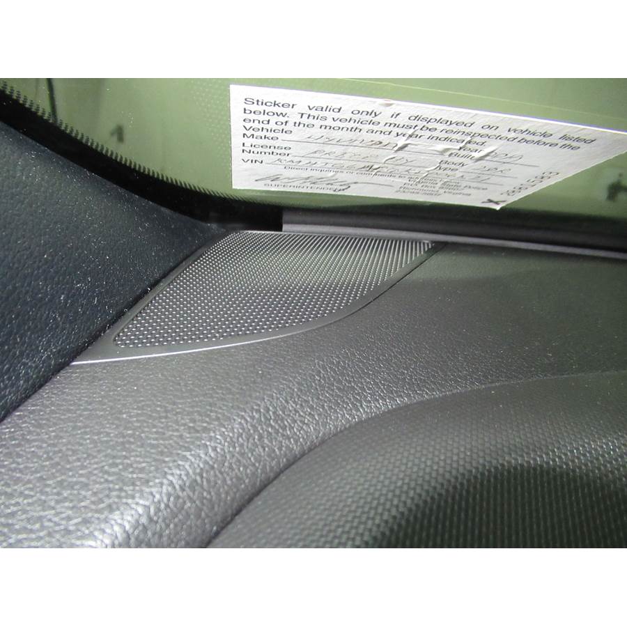 2021 Hyundai Veloster Dash speaker location