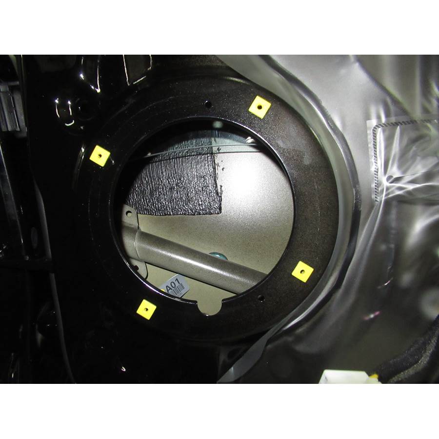 2019 Hyundai Veloster Rear door speaker removed