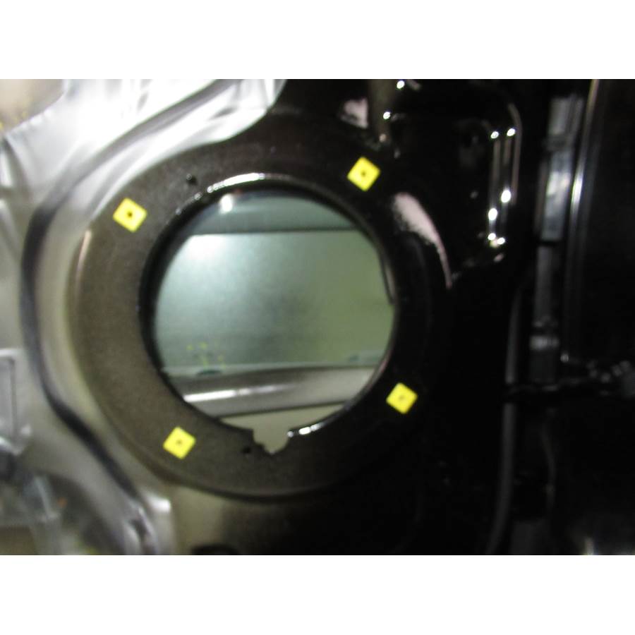 2020 Hyundai Veloster Front speaker removed