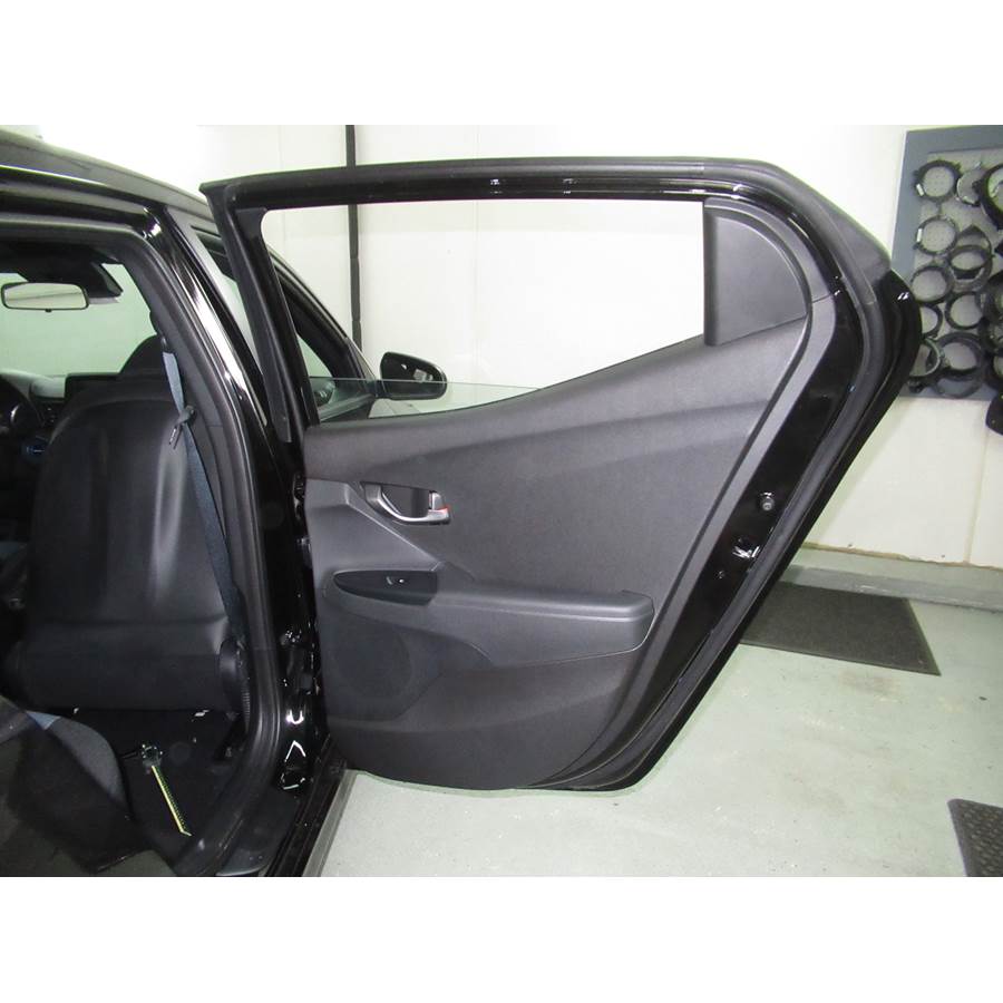 2021 Hyundai Veloster Rear door speaker location