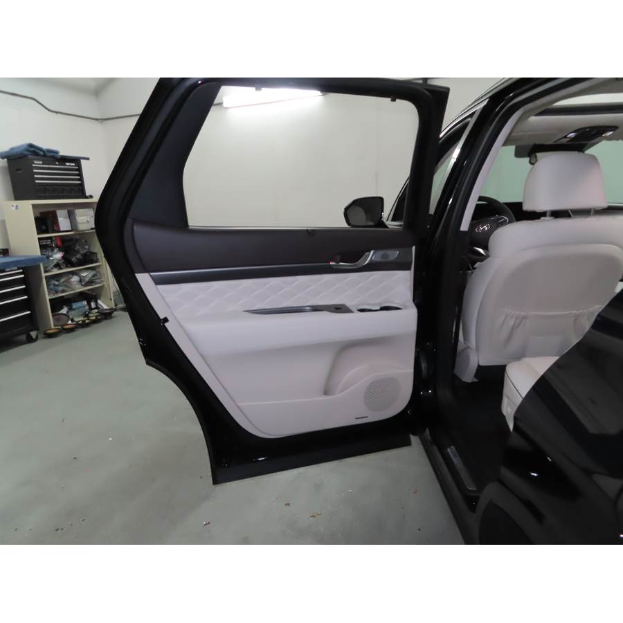 2020 Hyundai Palisade Rear door speaker location