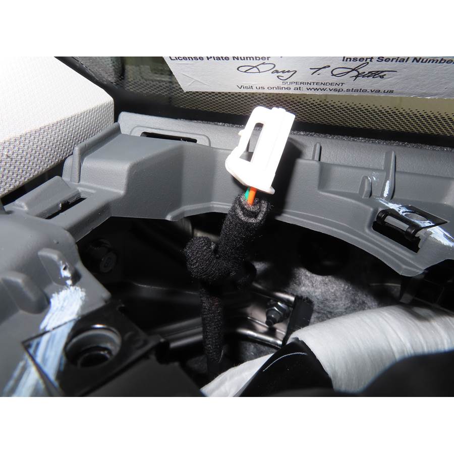 2023 Hyundai Sonata Dash speaker removed