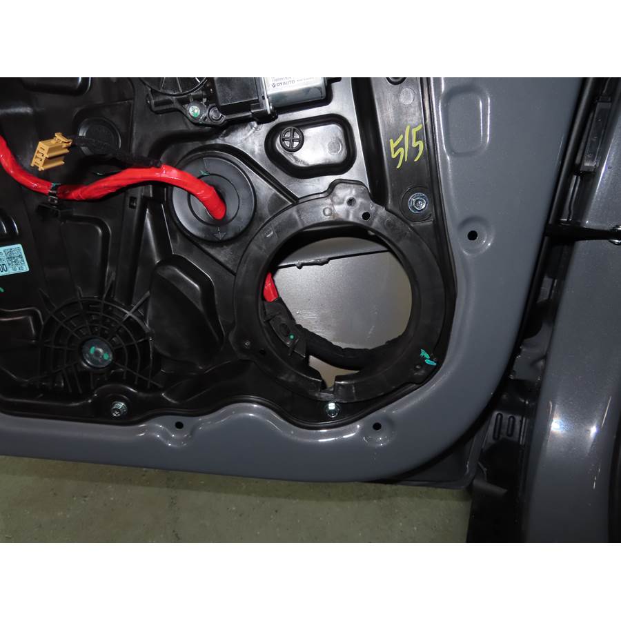 2025 Hyundai Venue Front door woofer removed