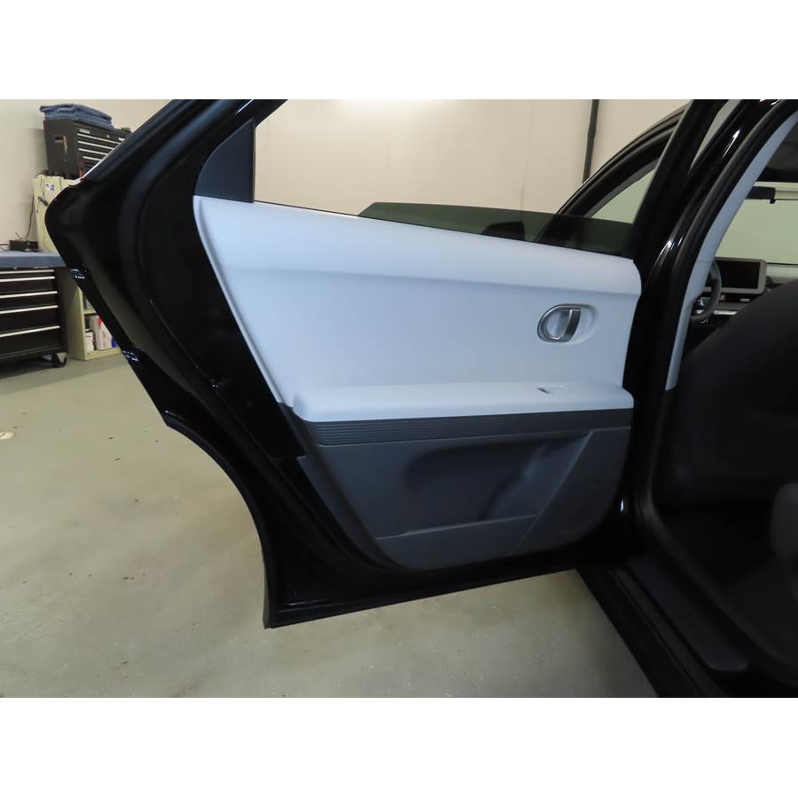 2022 Hyundai IONIQ 5 Rear door speaker location