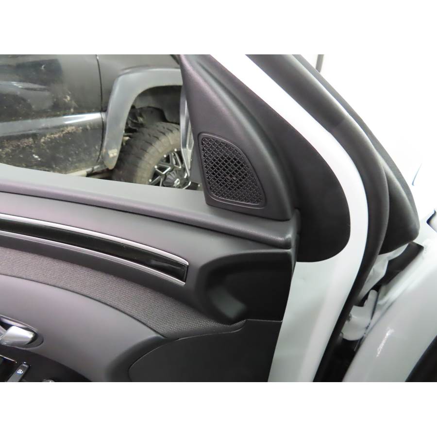 2022 Hyundai Tucson Front door tweeter location