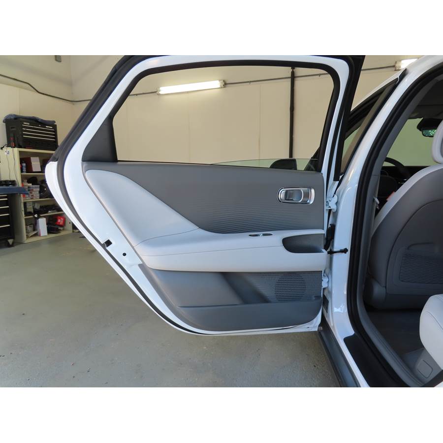 2023 Hyundai IONIQ 6 Rear door speaker location