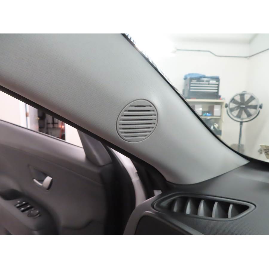 2025 Hyundai Kona Front pillar speaker location
