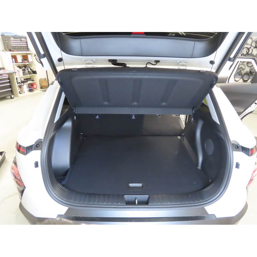 2025 Hyundai Kona Cargo space