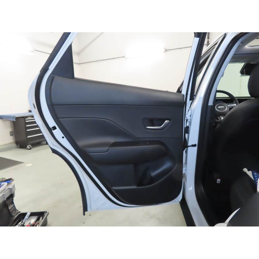 2025 Hyundai Kona Rear door speaker location