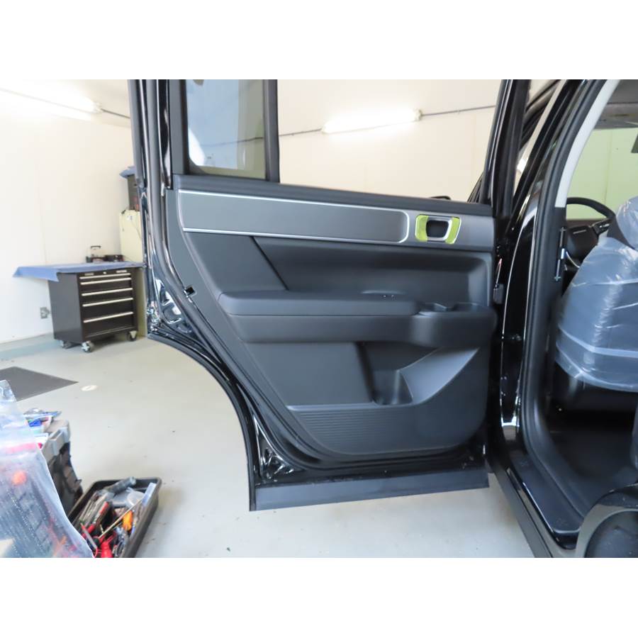 2024 Hyundai Santa Fe Rear door speaker location