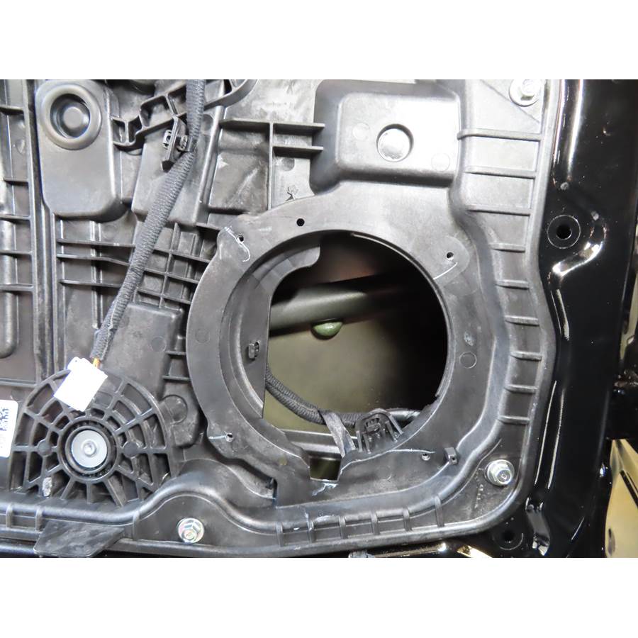 2024 Hyundai Santa Fe Rear door speaker removed