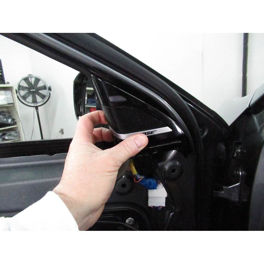 2019 Infiniti QX30 Front door tweeter location