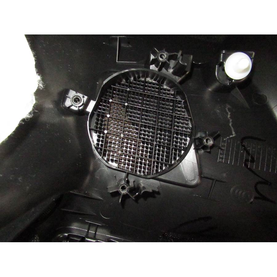 2018 Infiniti QX30 Rear pillar speaker removed
