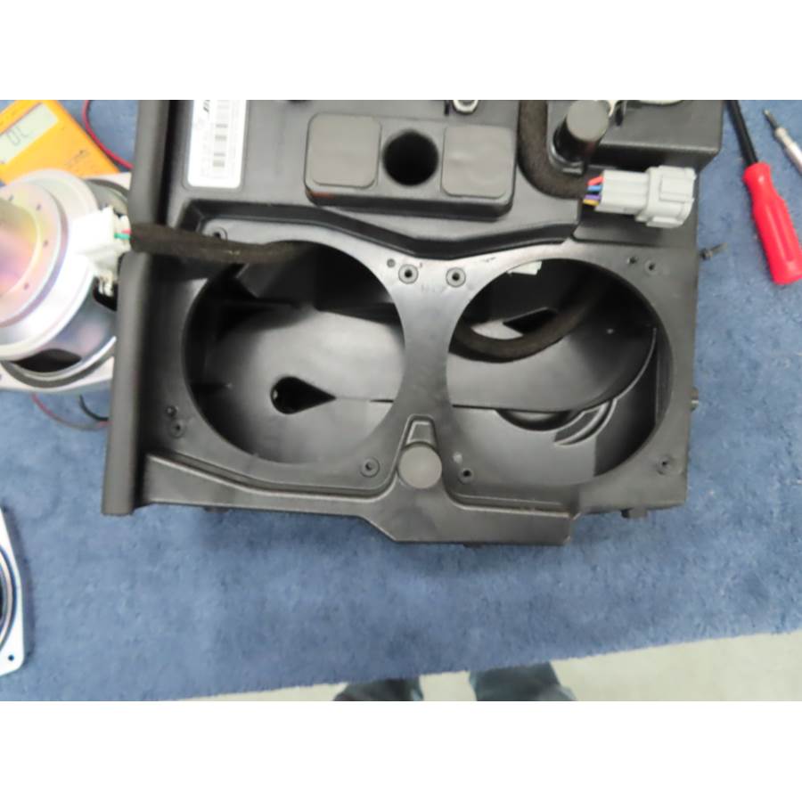 2020 Infiniti QX60 Under cargo floor speaker removed