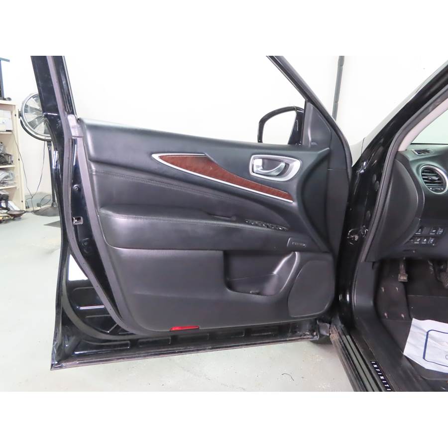 2020 Infiniti QX60 Front door speaker location