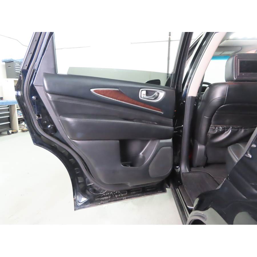 2020 Infiniti QX60 Rear door speaker location