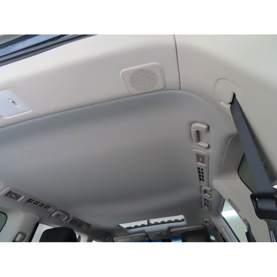 2016 Infiniti QX80 Rear roof speaker location