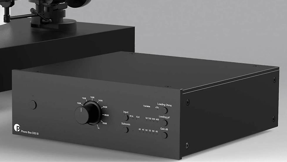 Pro-Ject Tube Box DS2 Vacuum tube phono preamplifier for moving magnet and moving coil cartridges