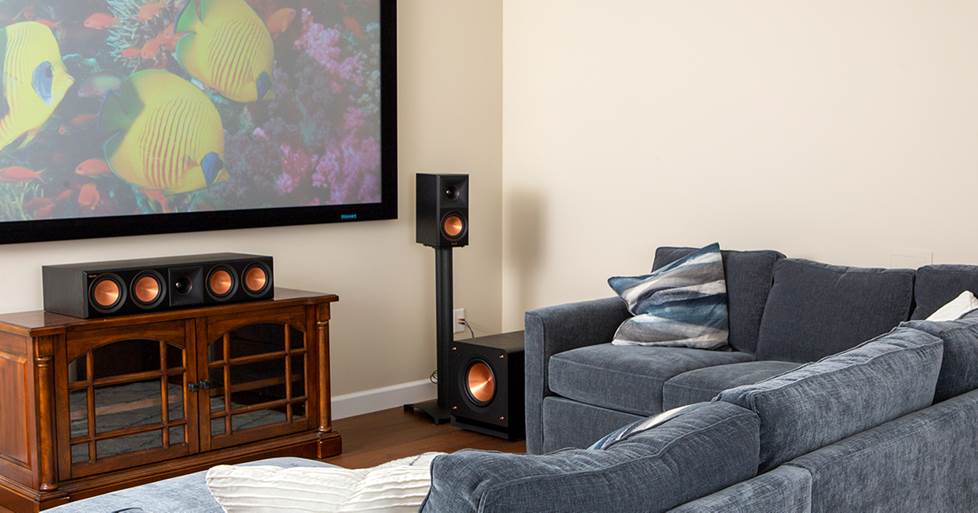 Keri's basement home theater