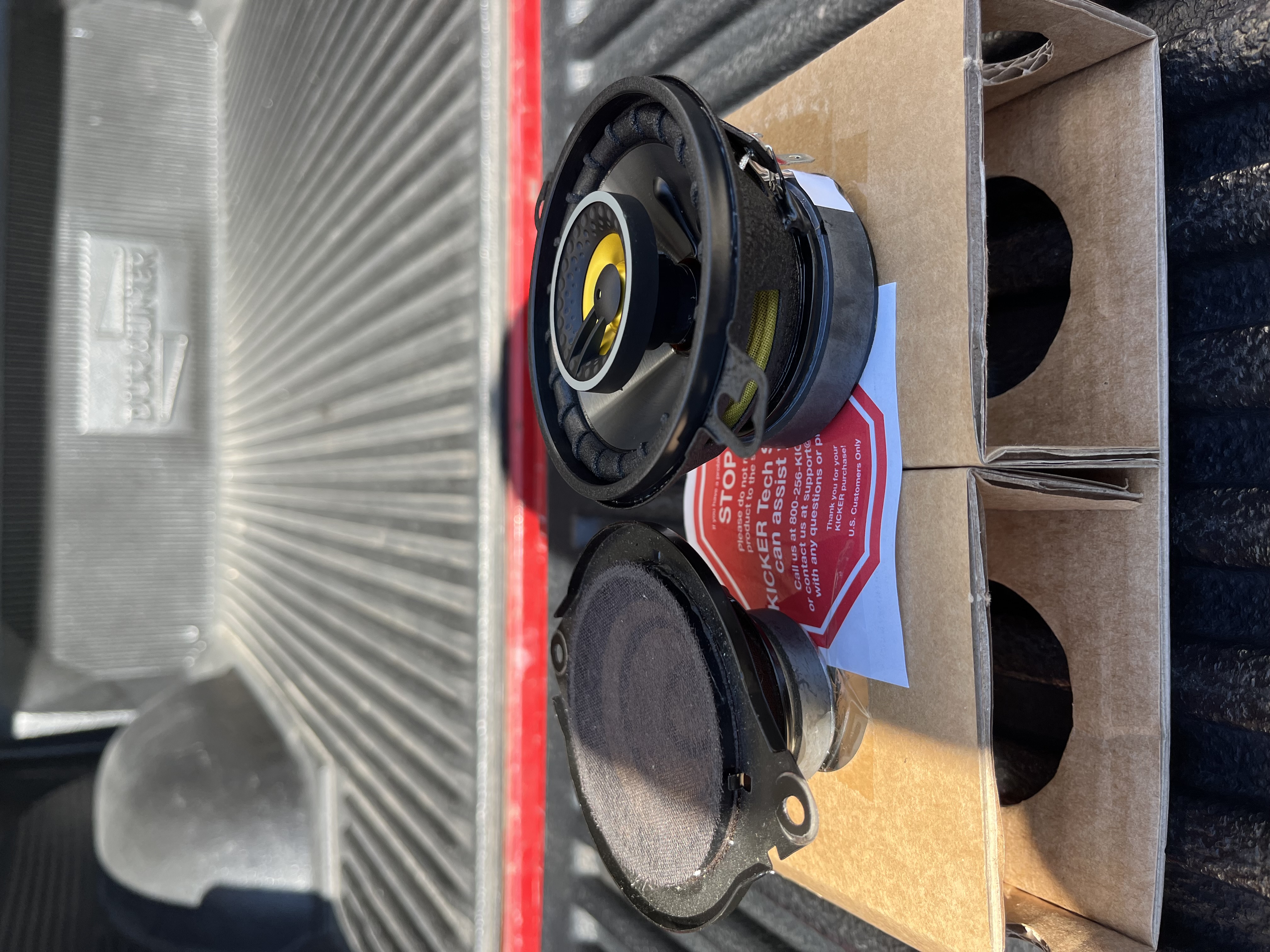 Kicker Car Speaker Combo - 6.5" & 6x8" Speakers With 50ft Wire For Ultimate Sound Upgrade
