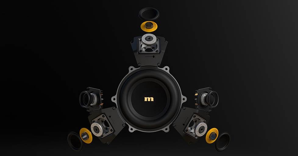 Marantz Horizon exploded view of drivers