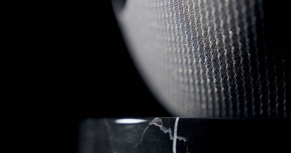 Marantz Horizon marble base closeup