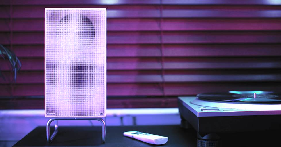 ELAC Debut ConneX Adsum powered speakers for turntable