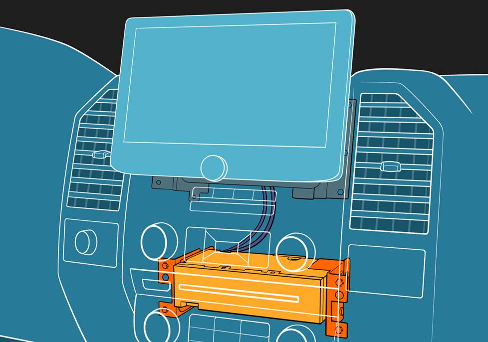 Horizontal mounting option