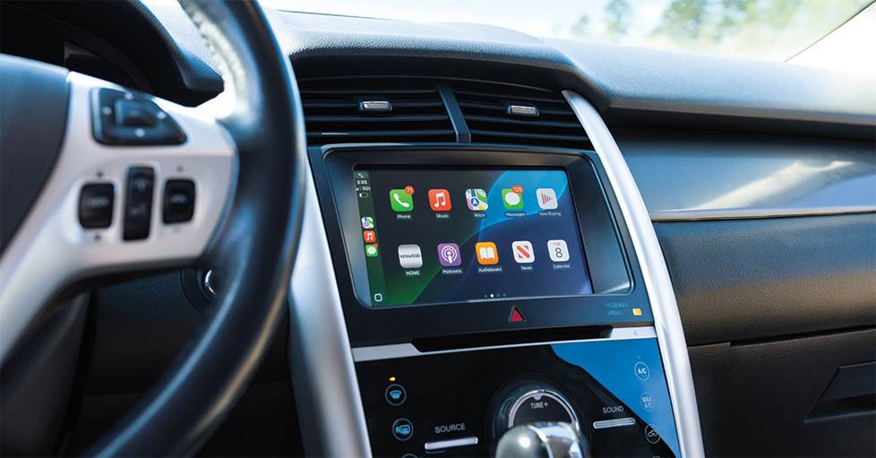 kenwood direct replacement stereo in ford edge