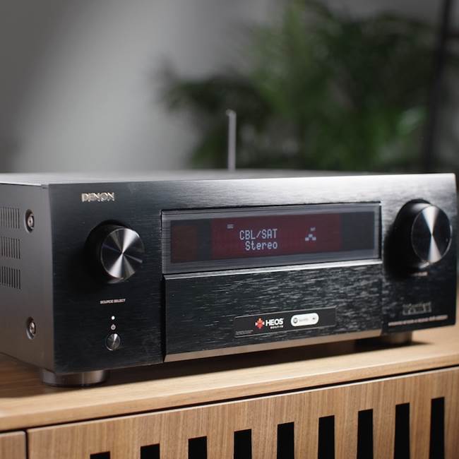 Denon AVR-X6800H 11.4-channel home theater receiver with Dolby