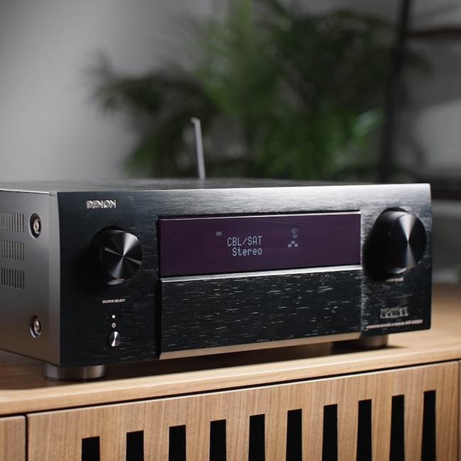 Denon AVR-X4800H 9.4-channel home theater receiver with Dolby