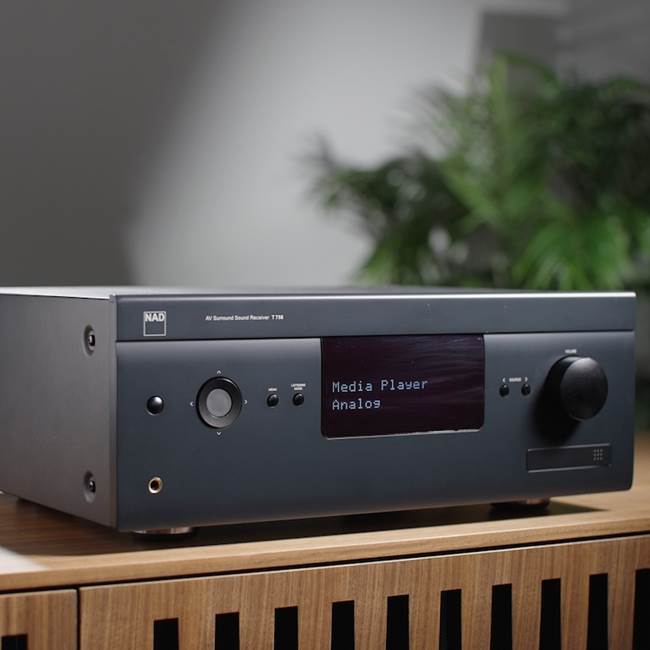 NAD T 758 V3i 7.1-channel home theater receiver with Wi-Fi®, BluOS