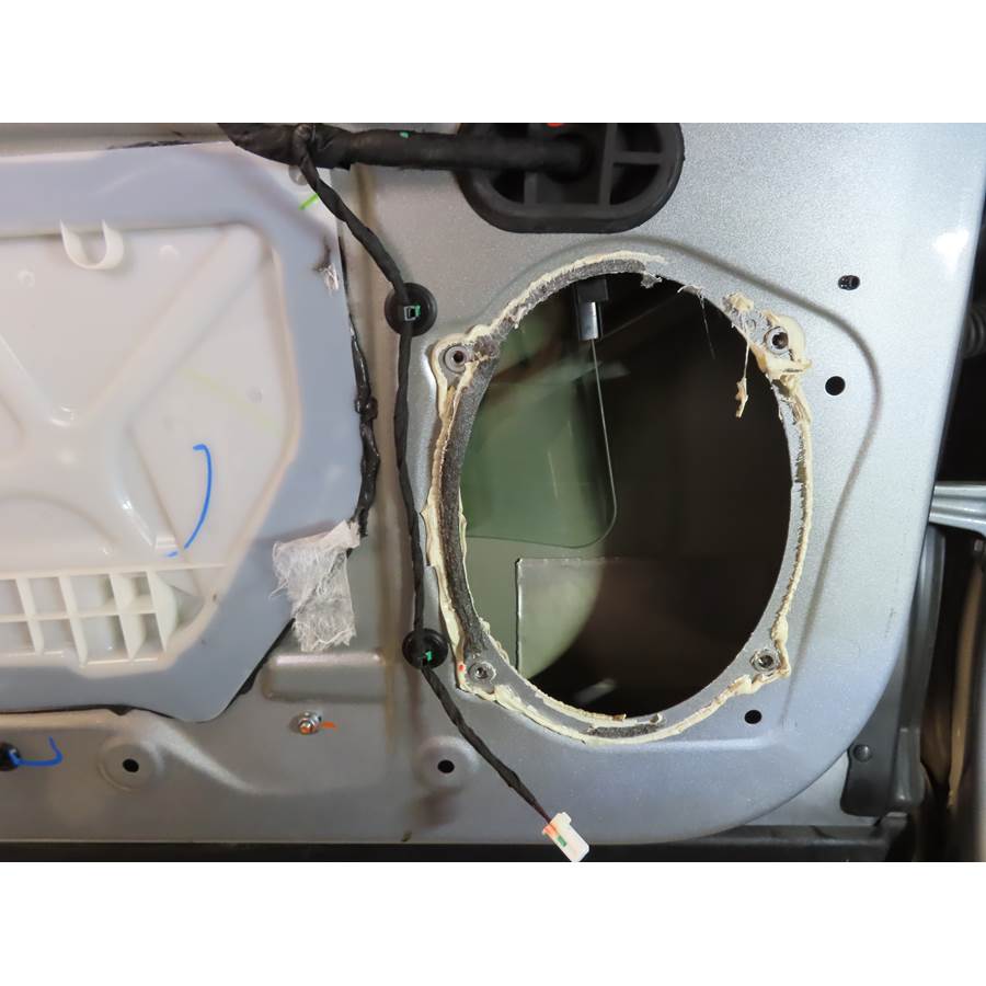 2024 Rivian R1T Front speaker removed