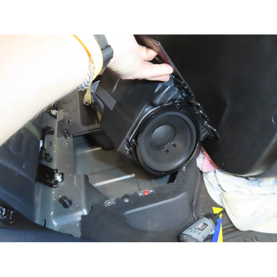 2022 Rivian R1T Factory subwoofer