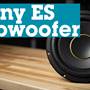 Sony XS-W104ES Crutchfield: Sony XS-W104ES 4-ohm component subwoofer
