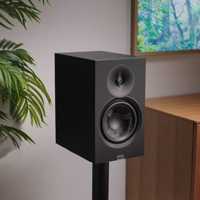 ELAC Debut 3.0 DB63 (Black) Bookshelf speakers (Black) at Crutchfield