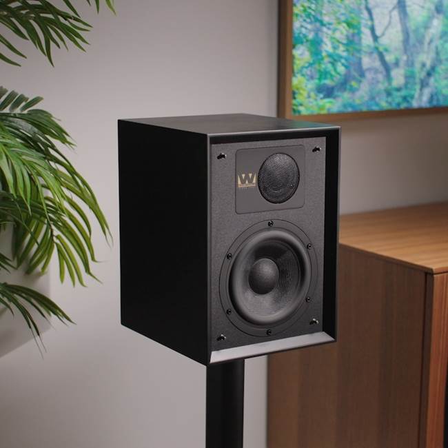 Wharfedale Denton 85 (Black) Bookshelf speakers (Black) at Crutchfield