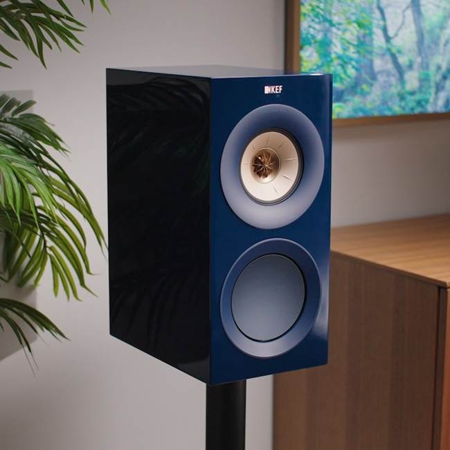 KEF R3 Meta (Indigo Gloss) Bookshelf speakers (Indigo Gloss) at