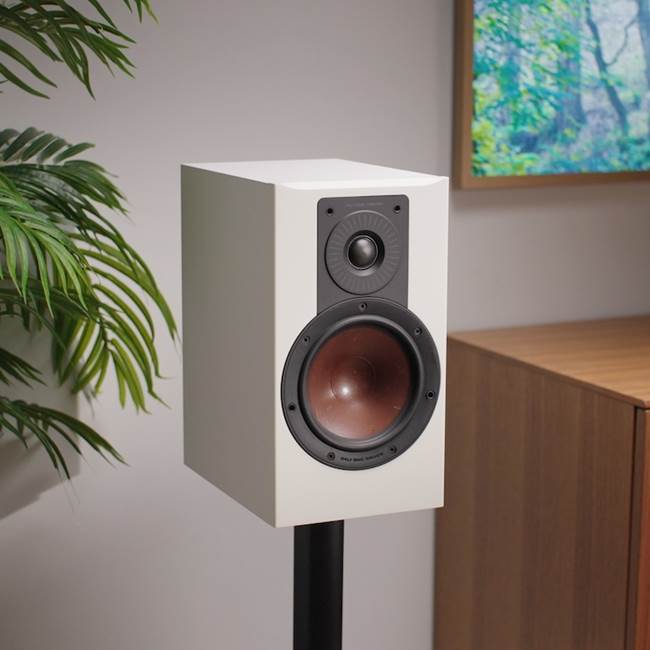 DALI Opticon 2 MK2 (Satin White) Matched pair of bookshelf