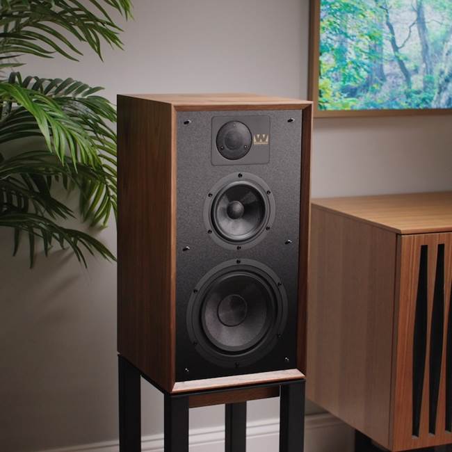 Wharfedale LINTON (Walnut) Matched pair of stand-mount speakers