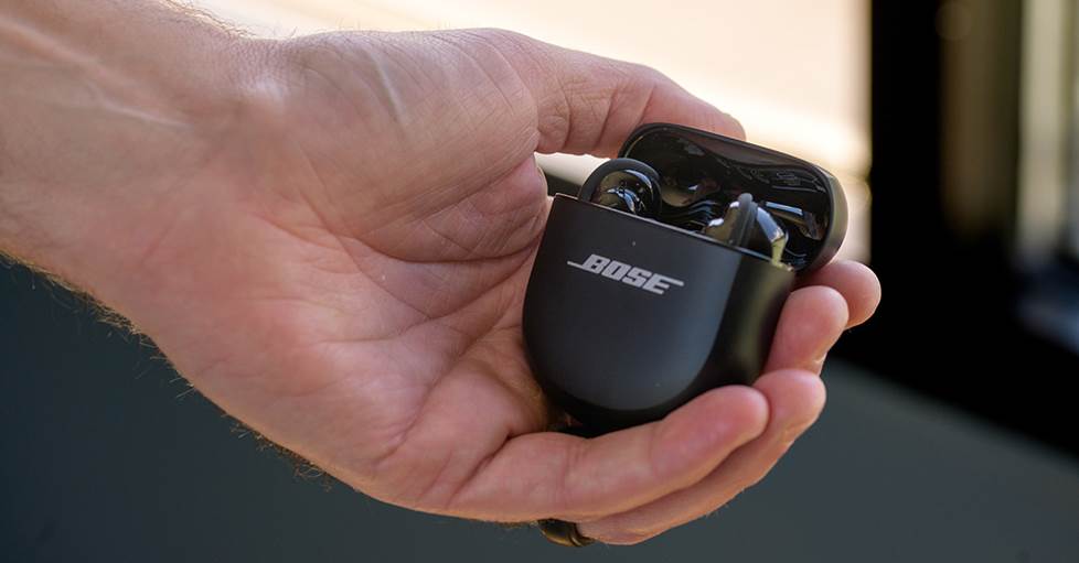 Bose QC Ultra Earbuds 2 shown in hand