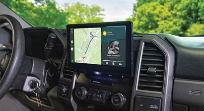 JVC Direct Replacement installation in a 2019 Ford F-250 XLT
