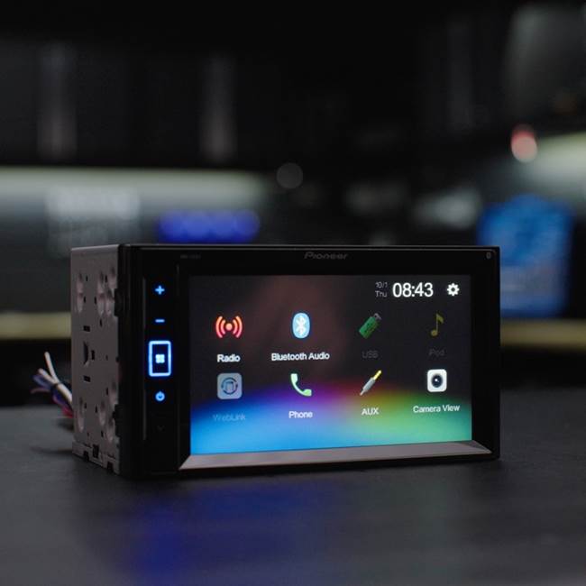 Pioneer DMH-241EX Digital multimedia receiver at Crutchfield